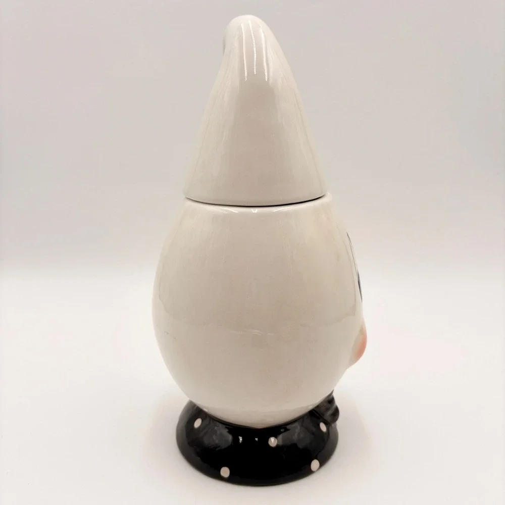 Johanna Parker Vintage Style Ceramic Gus Ghost Canister Halloween Decor   Retro